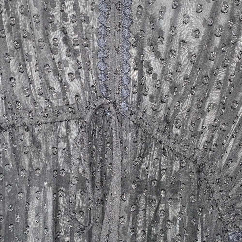 BLACK CHIFFON DRESS - Picture 3 of 4